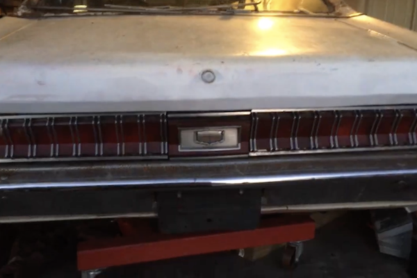 1970 Mercury Cougar Trunk Lid Repair